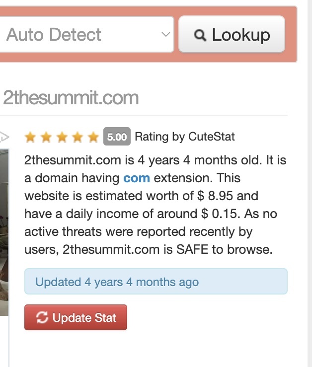 checar antiguedad de un sitio