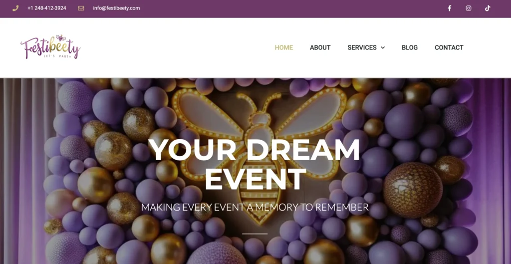 festibeety web designer